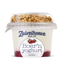 Boer'n Yoghurt® Aardbei & Muesli 170g